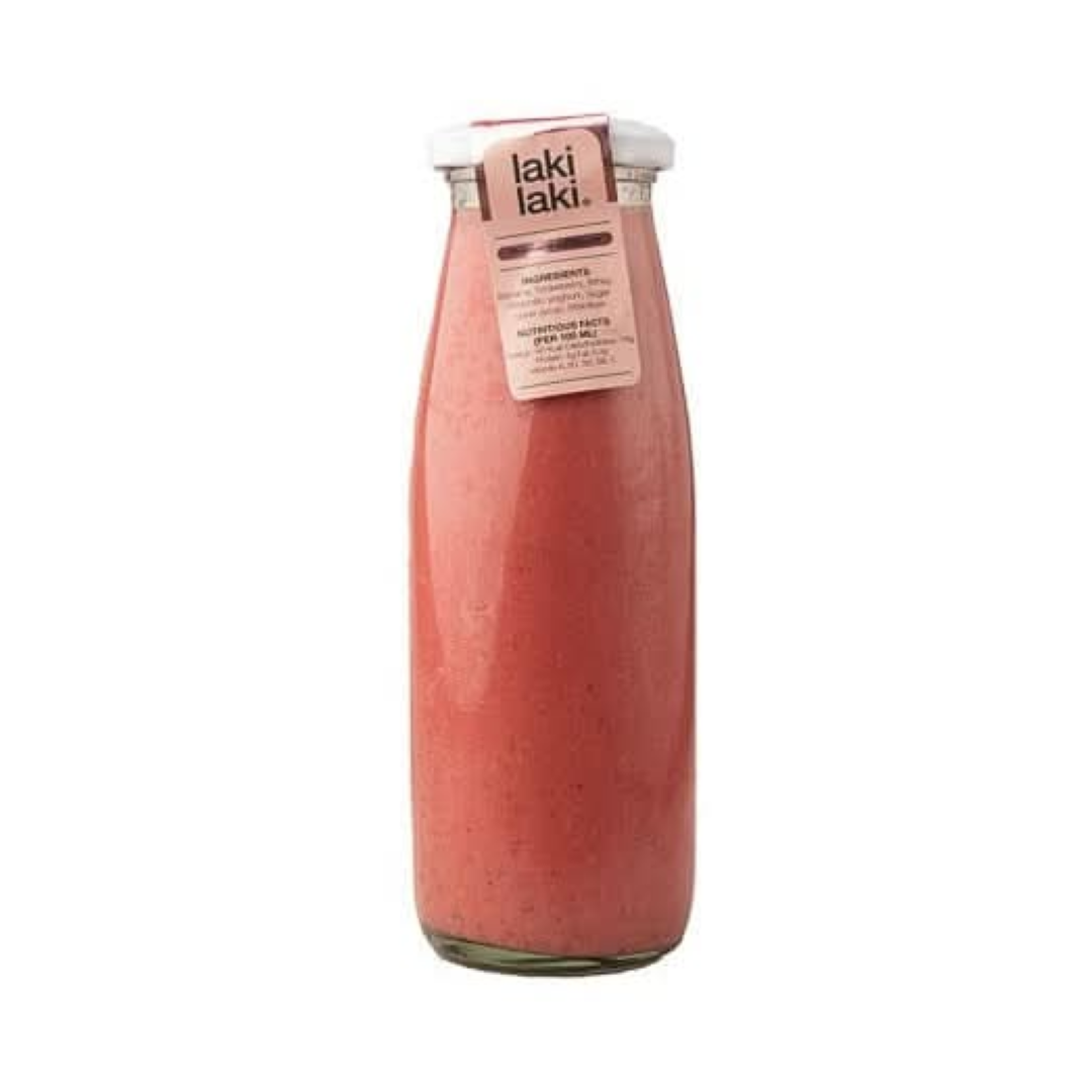 LAKI LAKI 420ML BANANA STRAWBERRY SMOOTHIE